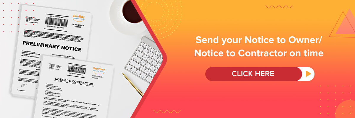 notice to owner, notice to contractor