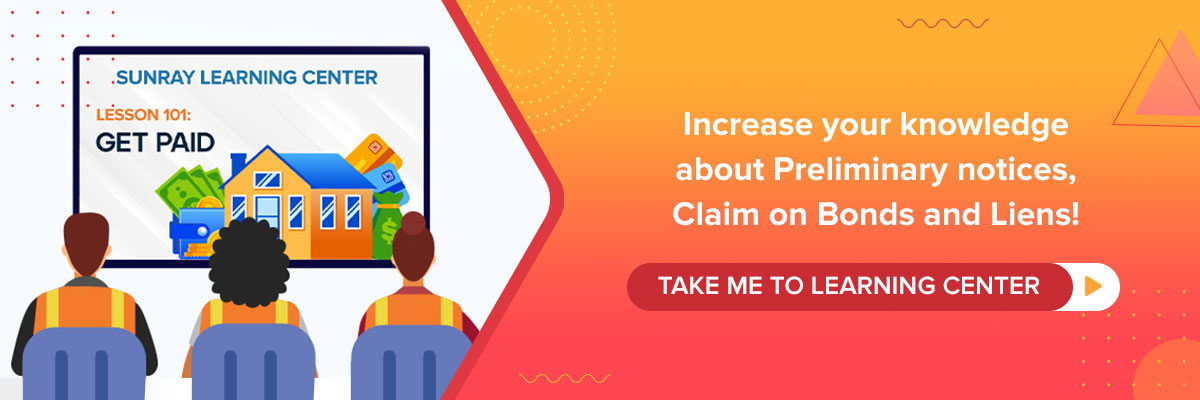 claim on bond and liens