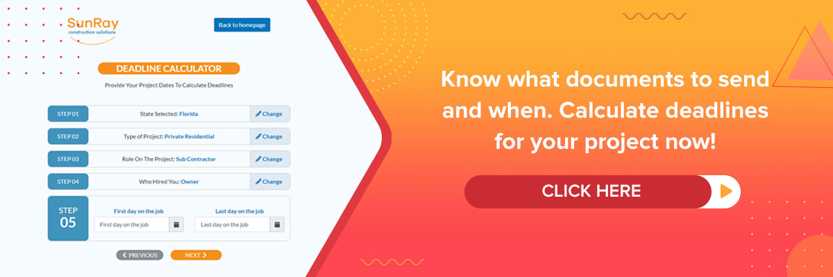 Deadline Calculator SunRay