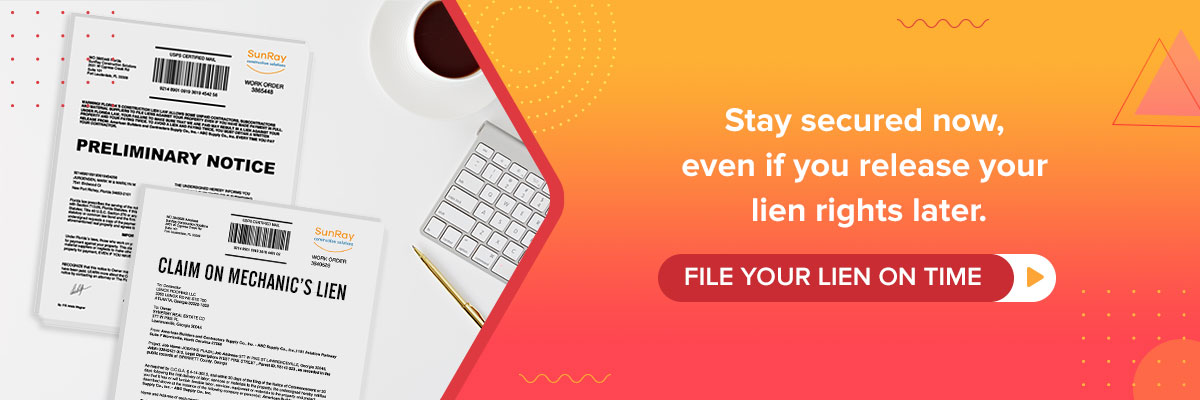 claim of mechanics lien