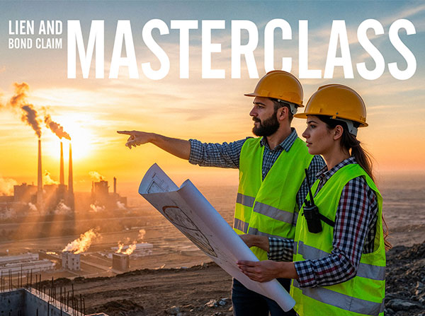 Lien & Bond Claim Masterclass — Everything They Don’t Tell You (But Should!) | Texas Webinar by Rebecca A. Hicks