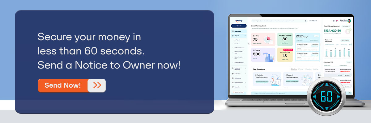 CTA - Secure your money in less than 60 seconds. Send a Notice to Owner now! - Send Now! 