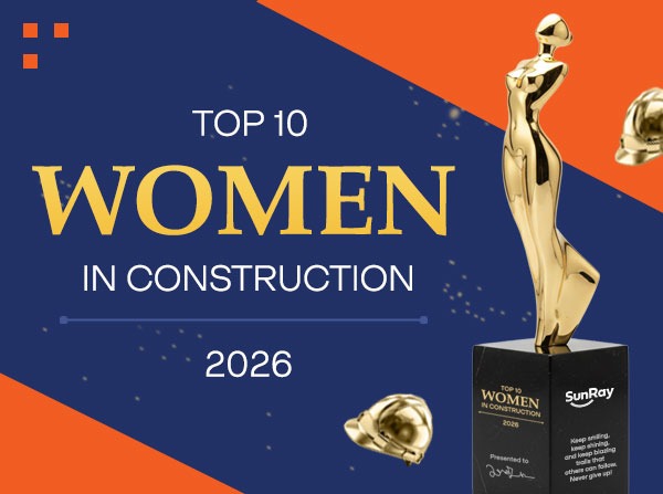 SunRay Construction Solutions Recognizes 10 Exceptional Women Shaping Construction in 2026 