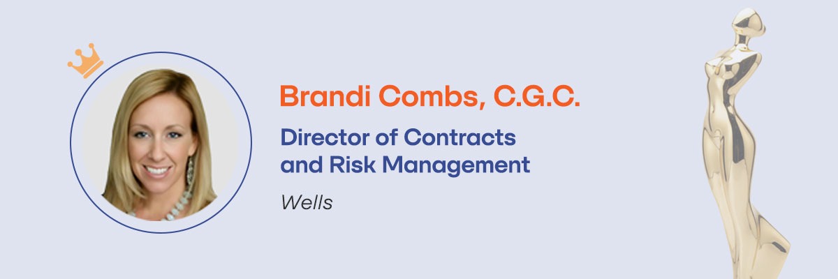 Brandi Combs – Director of Contracts and Risk Management, Wells