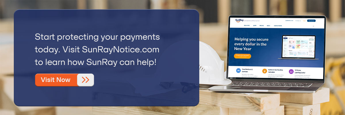CTA - Start protecting your payments today. Visit SunRayNotice.com to learn how SunRay can help! - Visit Now 