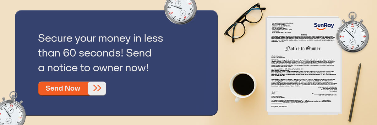 CTA - Secure your money in less than 60 seconds! Send a notice to owner now! - Send now! 