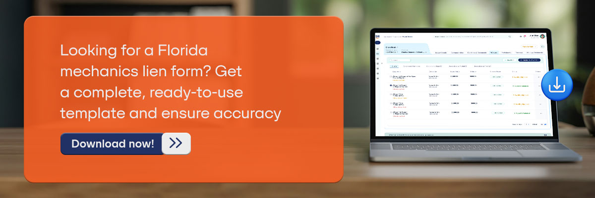 CTA - Looking for a Florida mechanics lien form? Get a complete, ready-to-use template and ensure accuracy—Download now! 