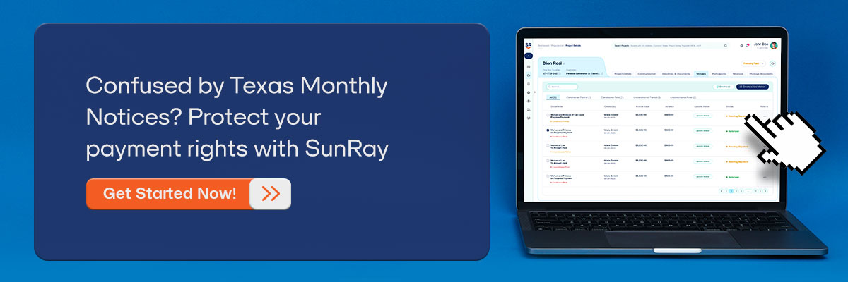 CTA - Confused by Texas Monthly Notices? Protect your payment rights with SunRay — Get Started Now! 