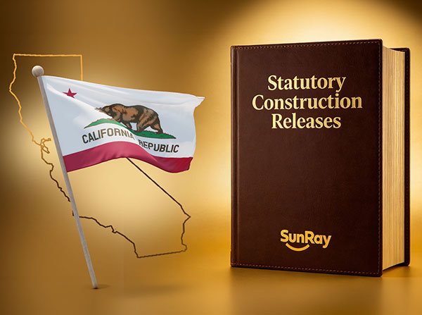 California Statutory Construction Releases: Best Practices, Common Mistakes, and Payment Risks - California Webinar 