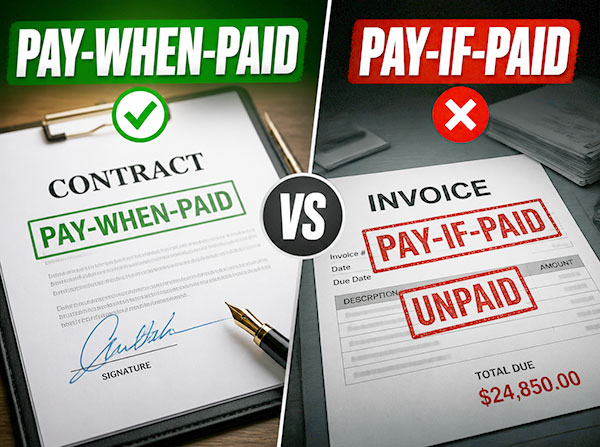 Pay-When-Paid vs Pay-If-Paid Clauses in Florida: What Contractors Need to Know