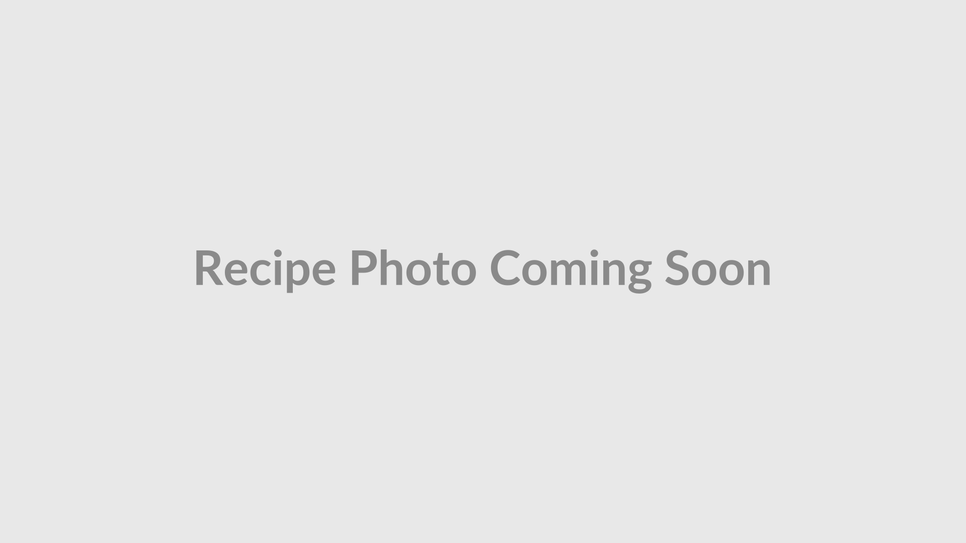 Recipe photo