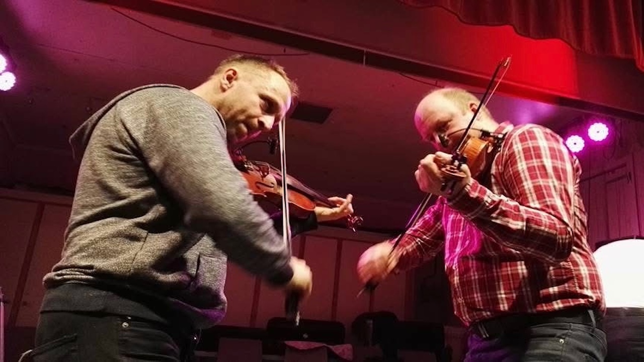 Columbi Egg: Tron Steffen Westberg & Magne Haugom Rørospols! Konsert og dans