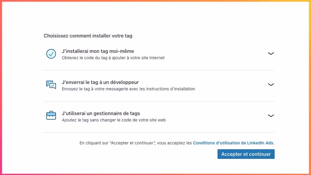 LinkedIn Ads : comment installer le pixel LinkedIn Insight Tag