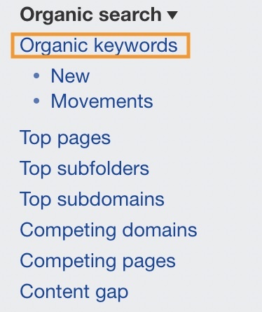 Rédaction SEO : arhefs, l'outil pour connaître les mots-clés SEO par ses concurrents