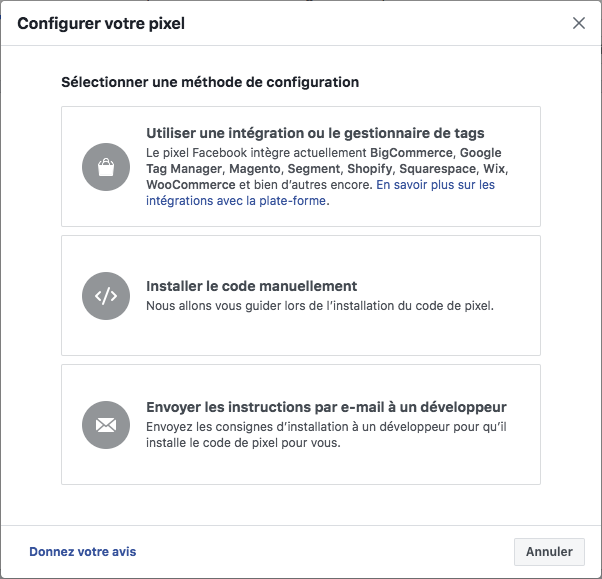 Comment configurer son pixel Facebook.