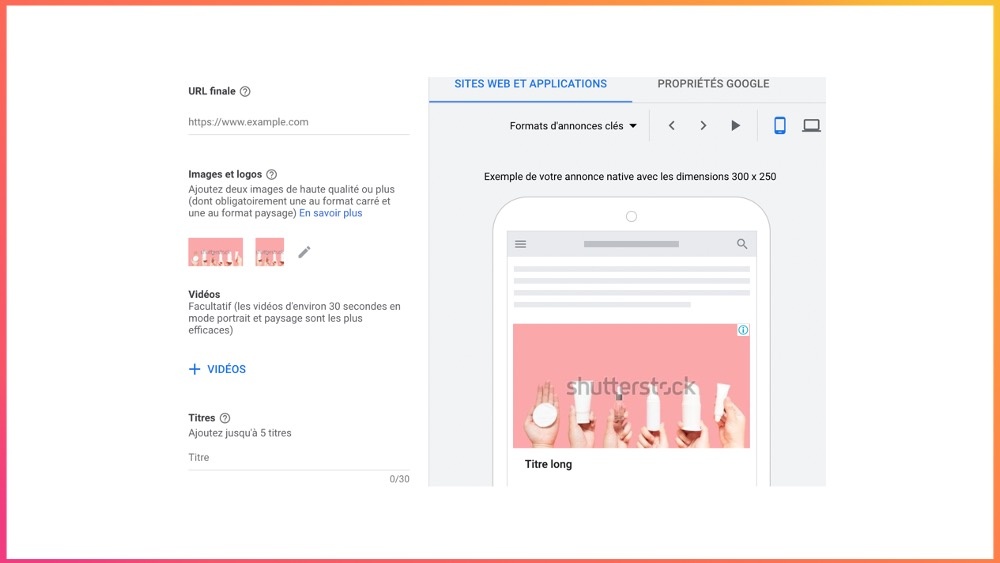Créer des annonces attractives sur le réseau Display.