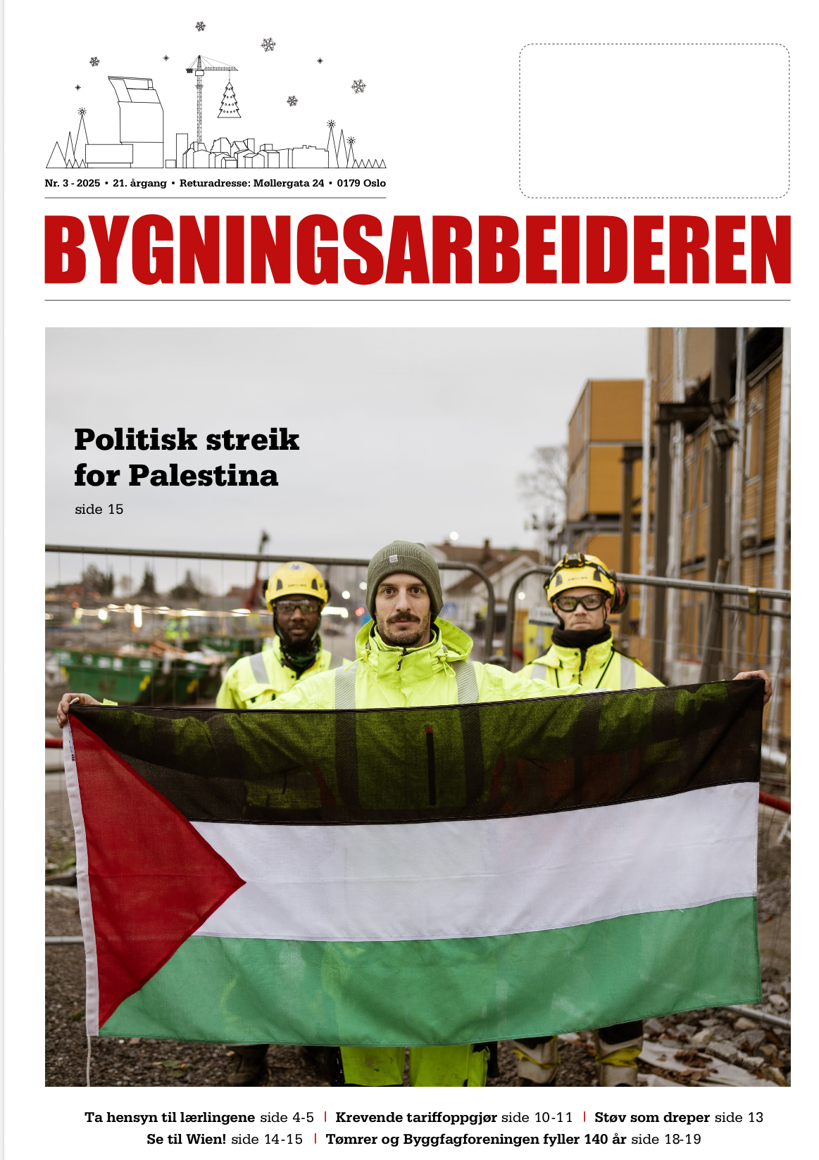Bygningsarbeideren nr 3 er her!