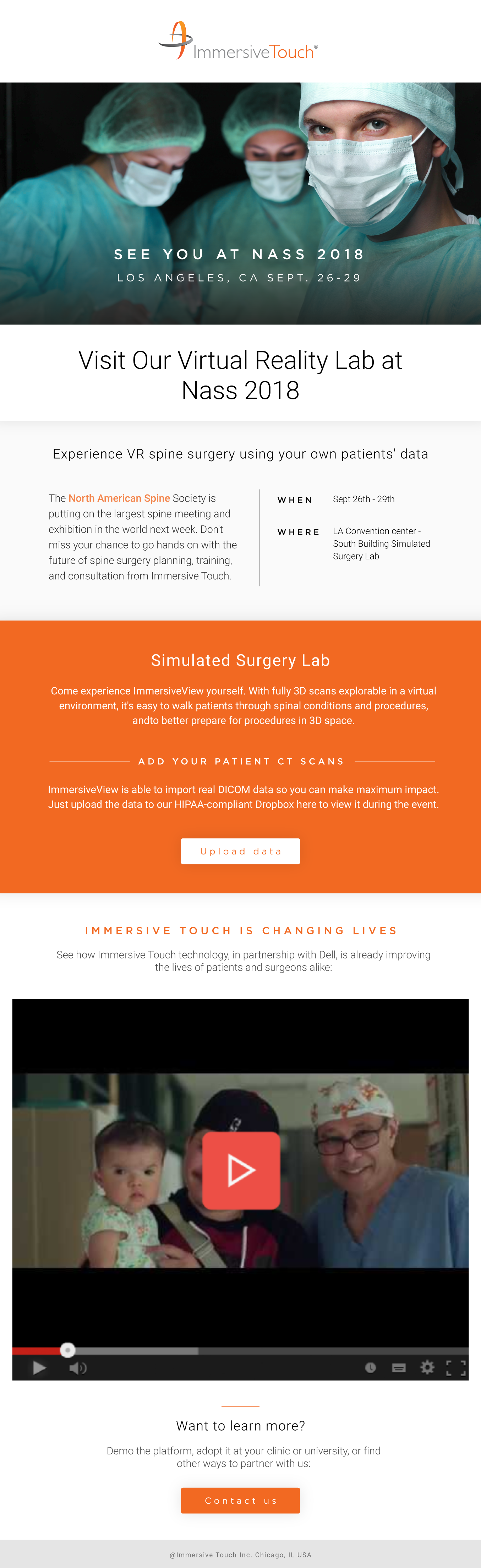 website home page