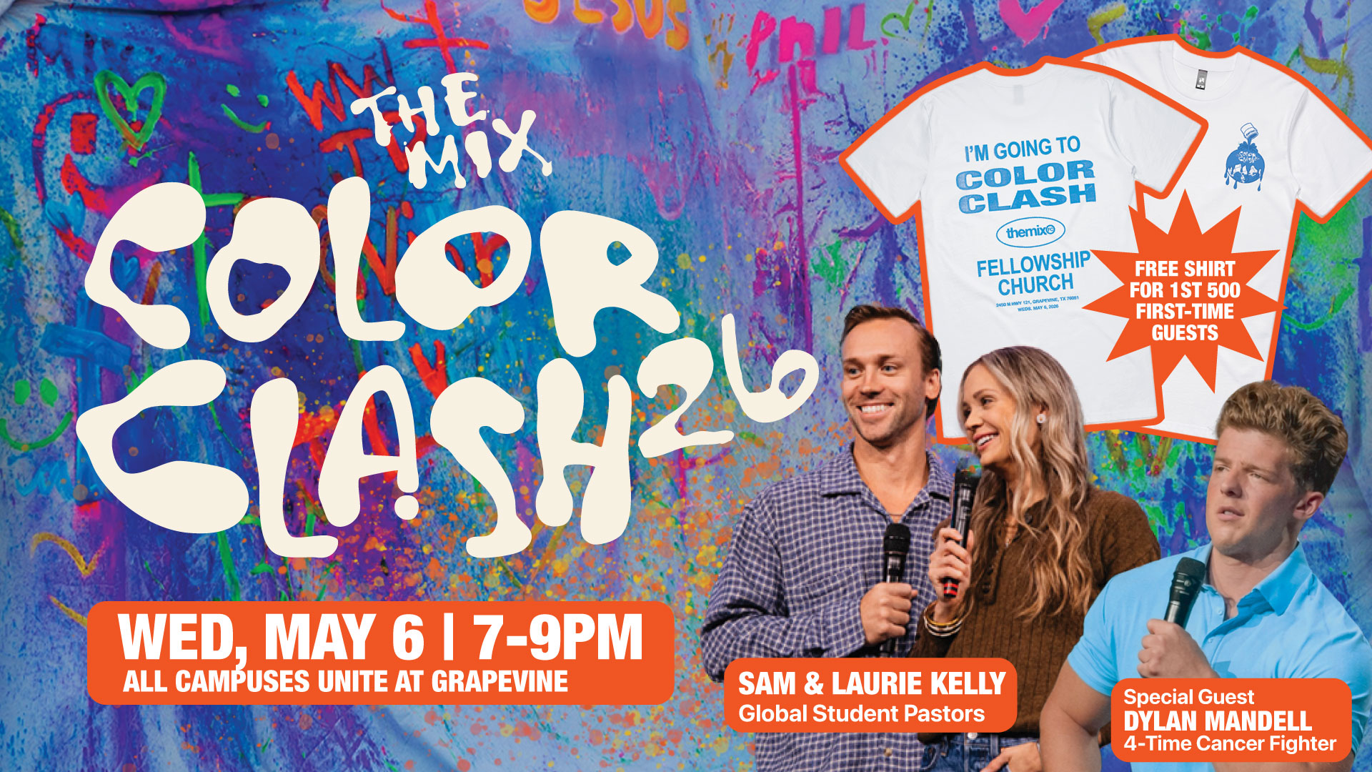 Unite x Color Clash With Special Guest Dylan Mandell