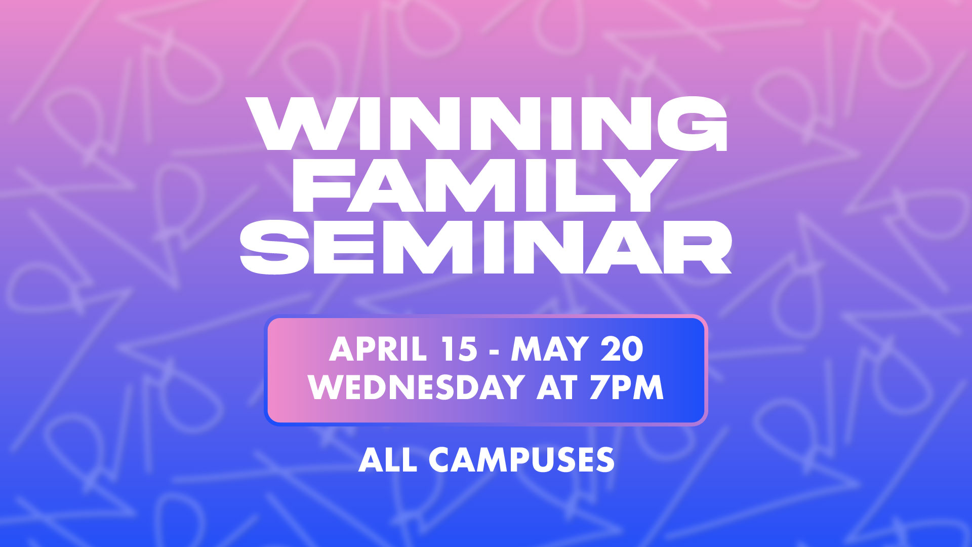 The Winning Family Seminar
