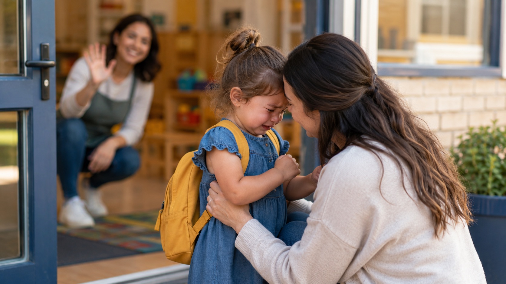 Helping Your Preschooler Through Separation Anxiety
