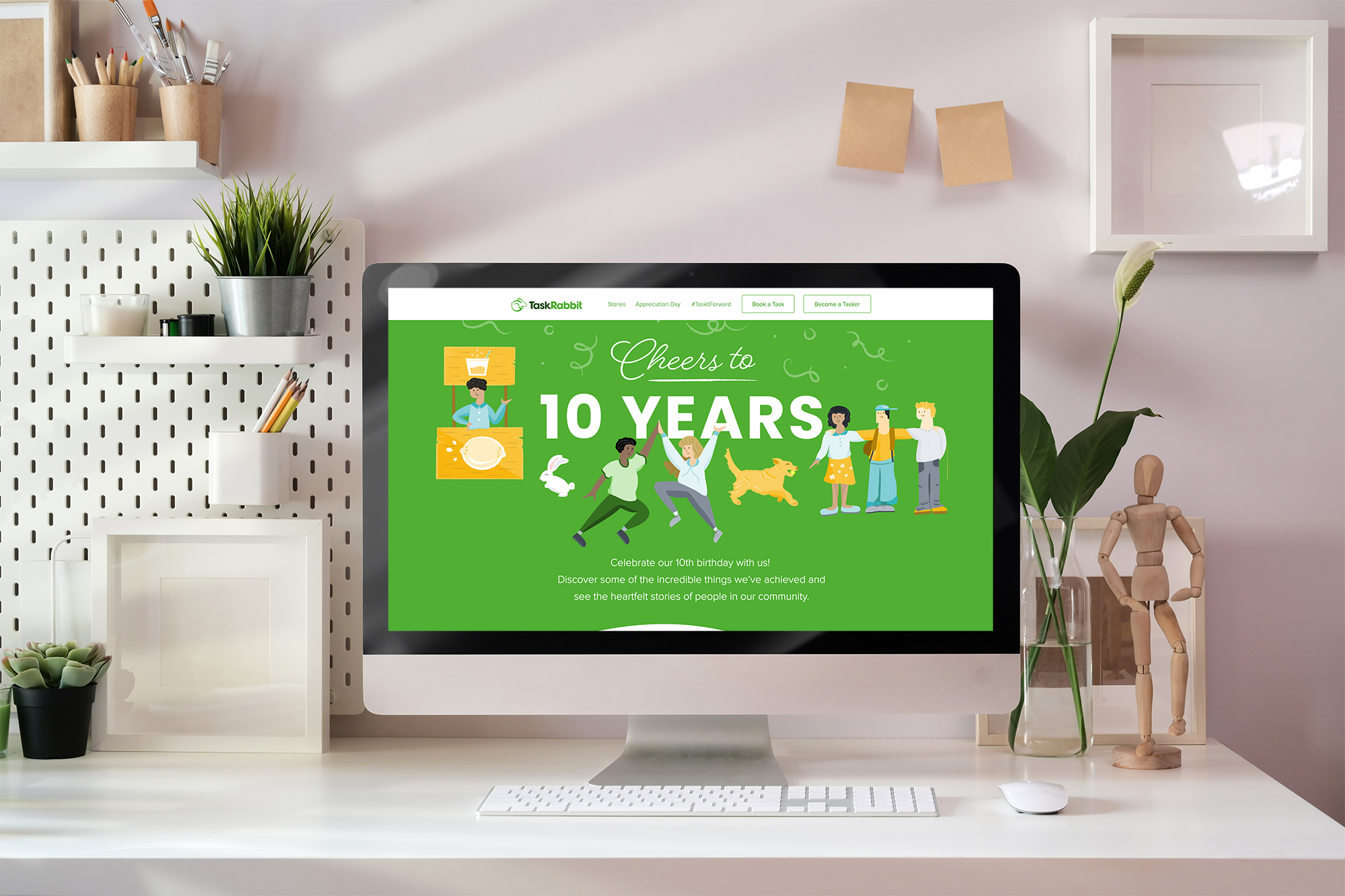TaskRabbit Marketing Project website image