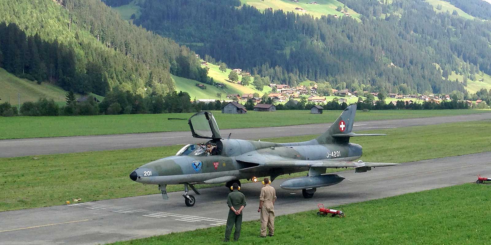 Hawker Hunter in Switzerland
