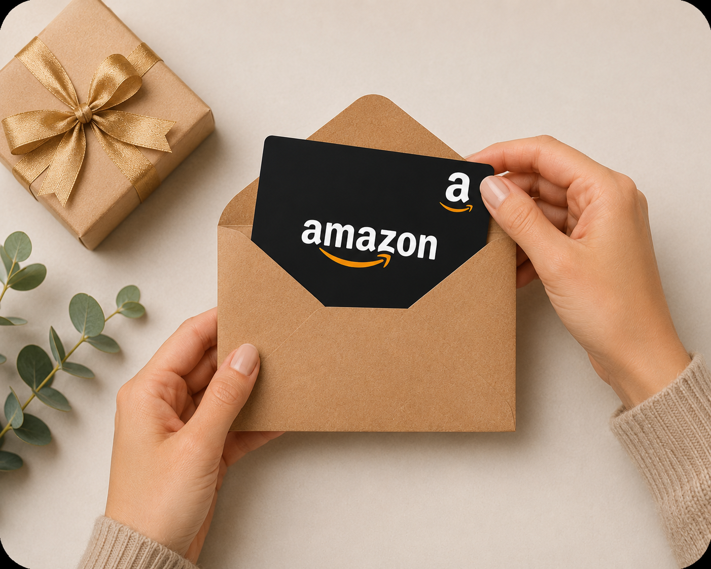 Cartão presente Amazon