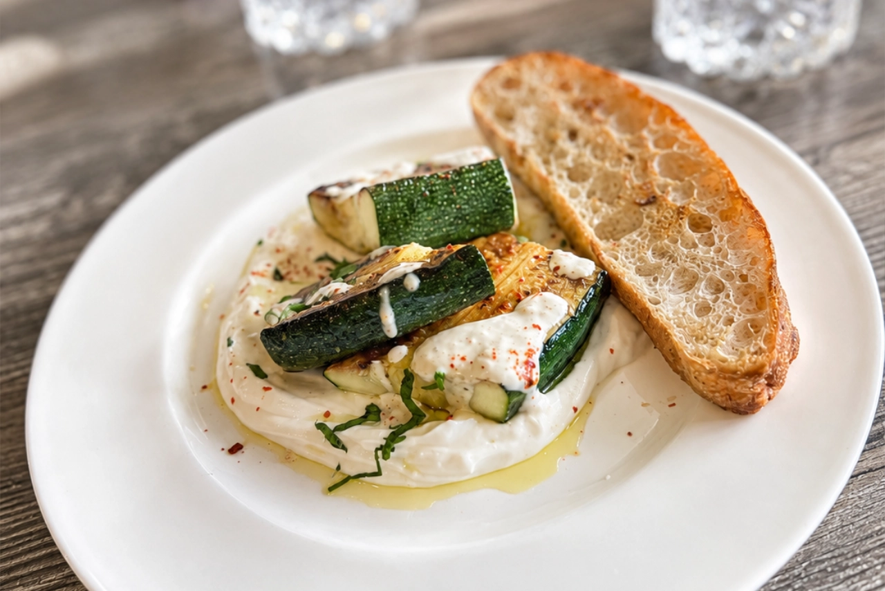 Charred Courgette