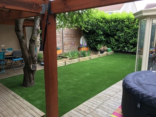 Jardin Gazon Synthétique, M+Pose, mpluspose.com