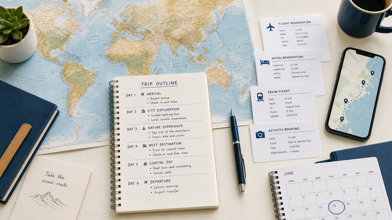 Creatore di itinerari di viaggio online: funzionalità, costi e consigli