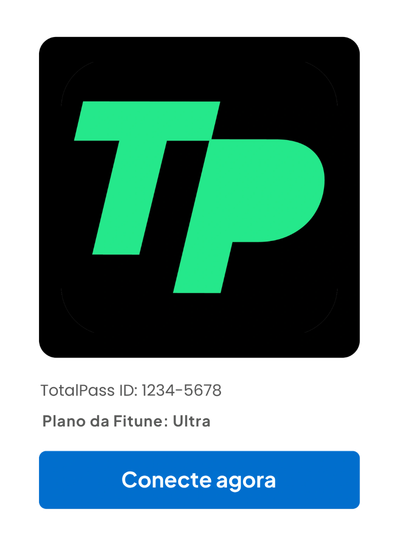 integração da Fitune com a TotalPass