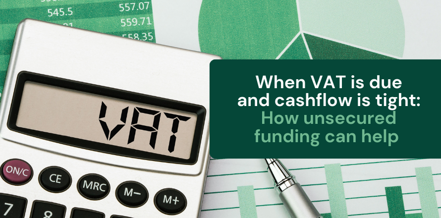 When VAT is due and cashflow is tight