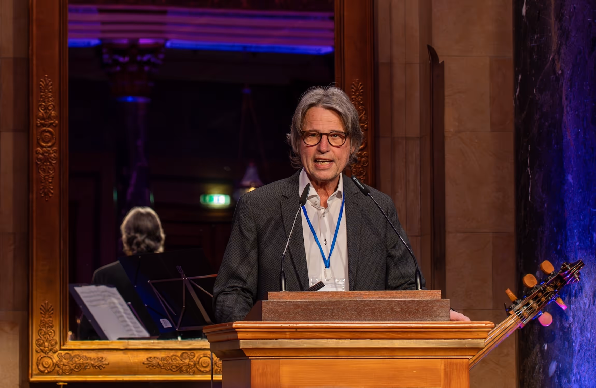 25 Jahre Vogel & Detambel: Dr. Kitzler bei seinem Vortrag
