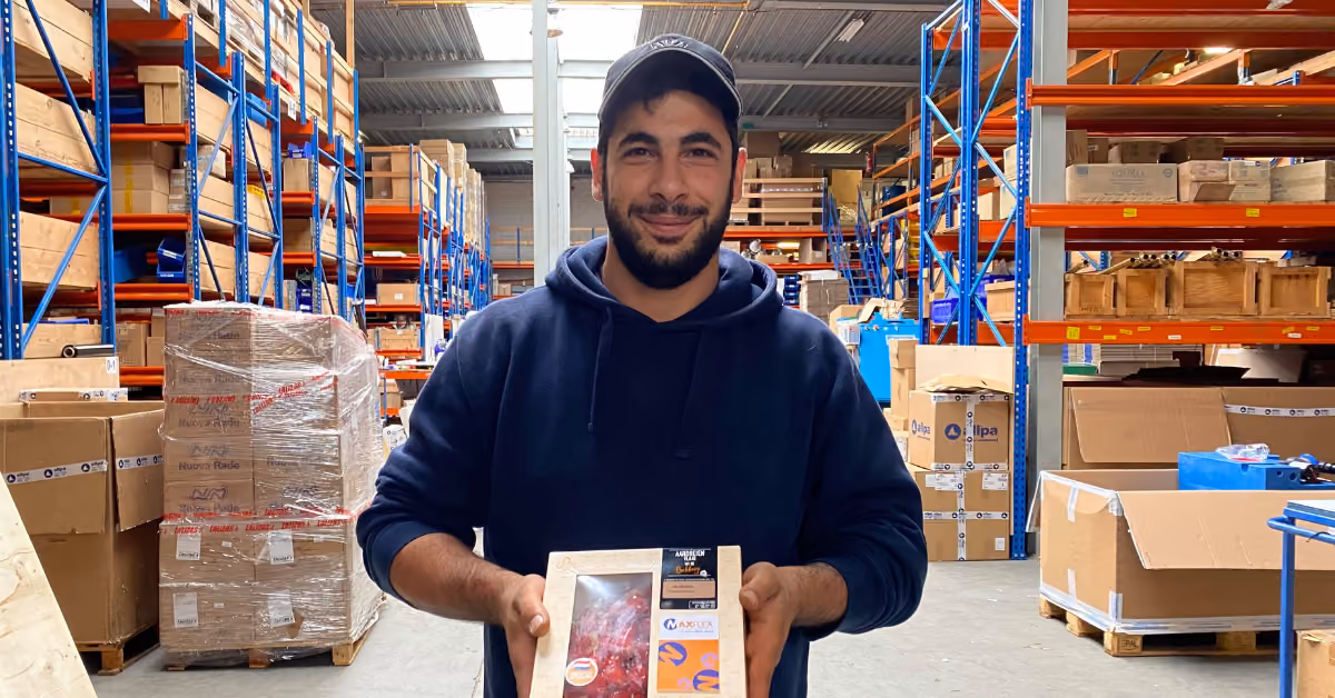 Taart voor een vast contract!