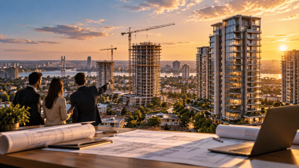 Contemporary real-estate development in Asunción with new residential supply