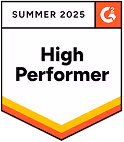 G2 Summer 2025 High Performer badge