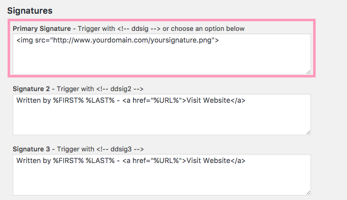 How to add a custom signature to your blog posts Lipstick and Pixels