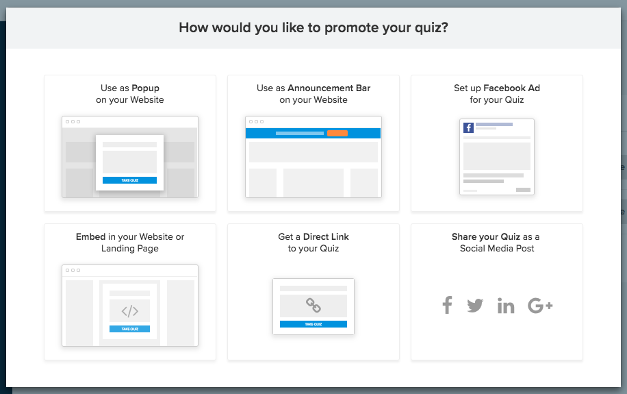 Boost your email list using quizzes