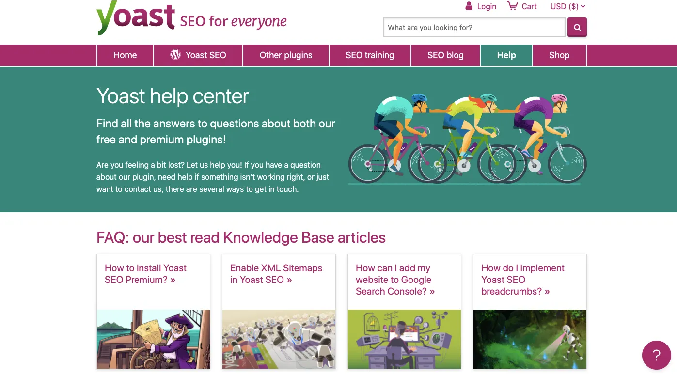 Yoast knowledge base