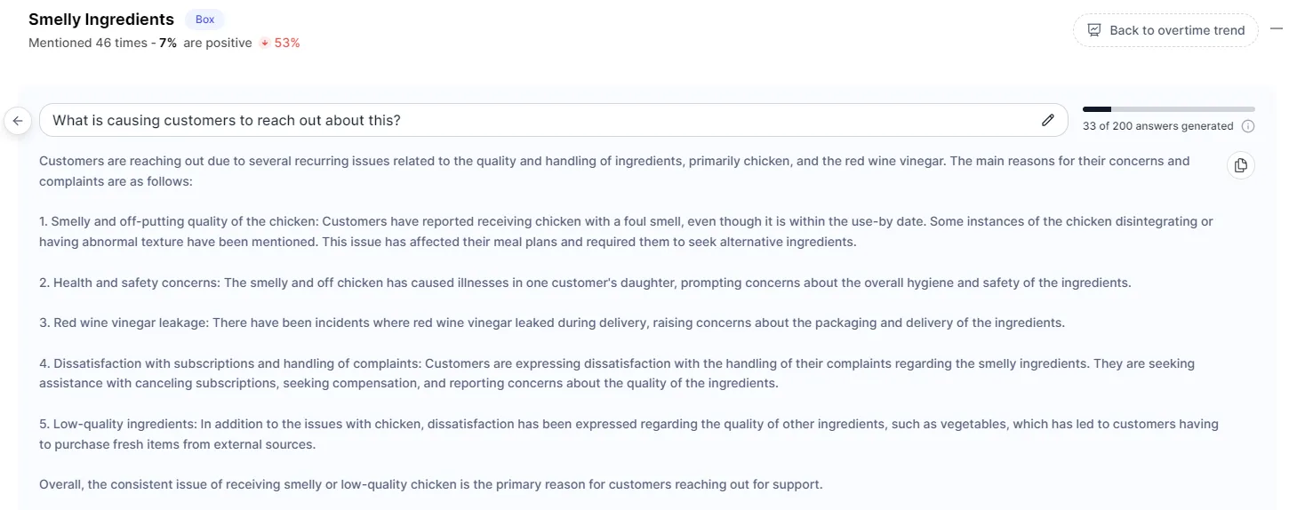 How SentiSum's AI summarizes customer conversation data - SentiSum