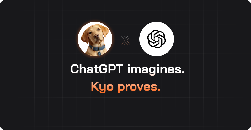 ChatGPT imagines. Kyo proves.  Evidence first AI for Voice of the Customer