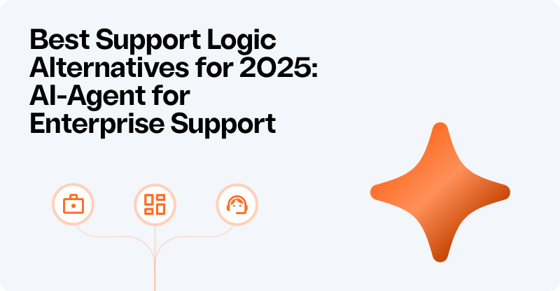 Best SupportLogic Alternatives for 2026: AI-Agent for Enterprise Support
