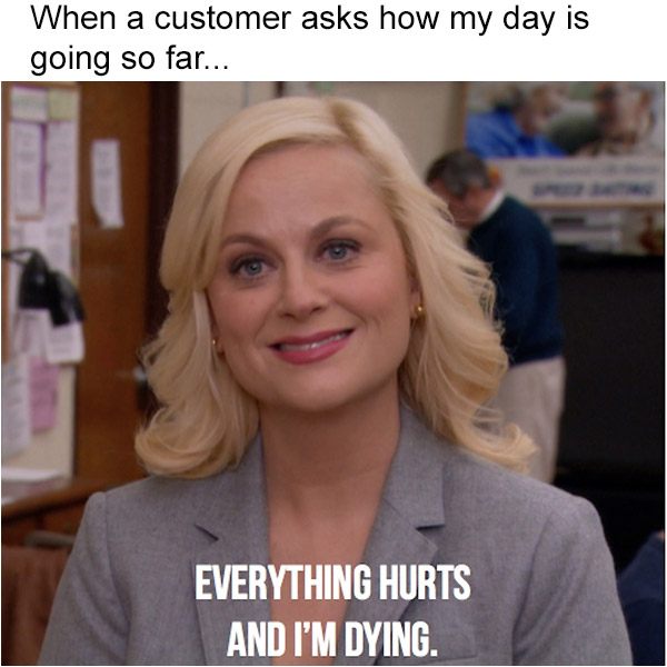 Customer service meme