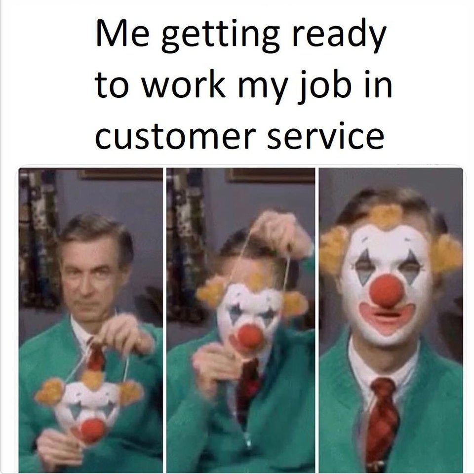 Customer service meme