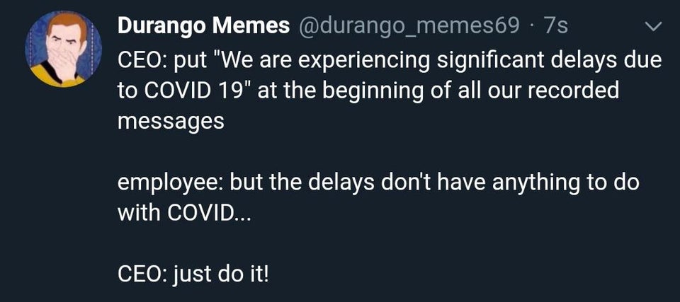 Customer service meme