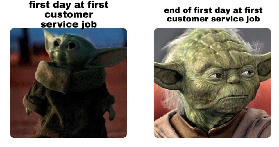Customer service meme