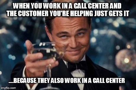 Customer service meme