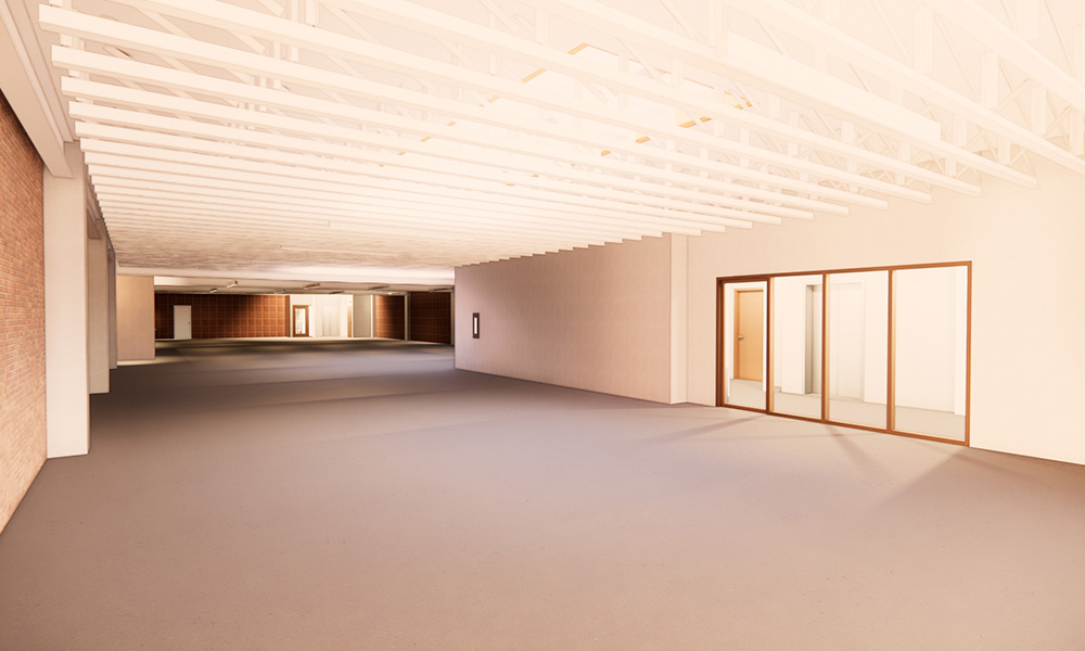 WT Grant Render second floor office