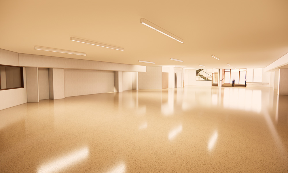 WT Grant Render first floor Salisbury side